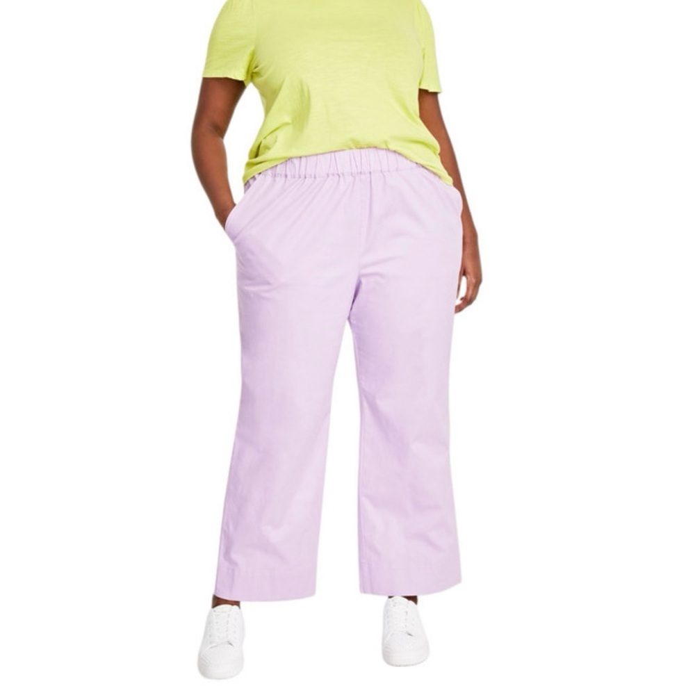 On 34th Trendy Plus Size Women’s Pull-on Chino Pants